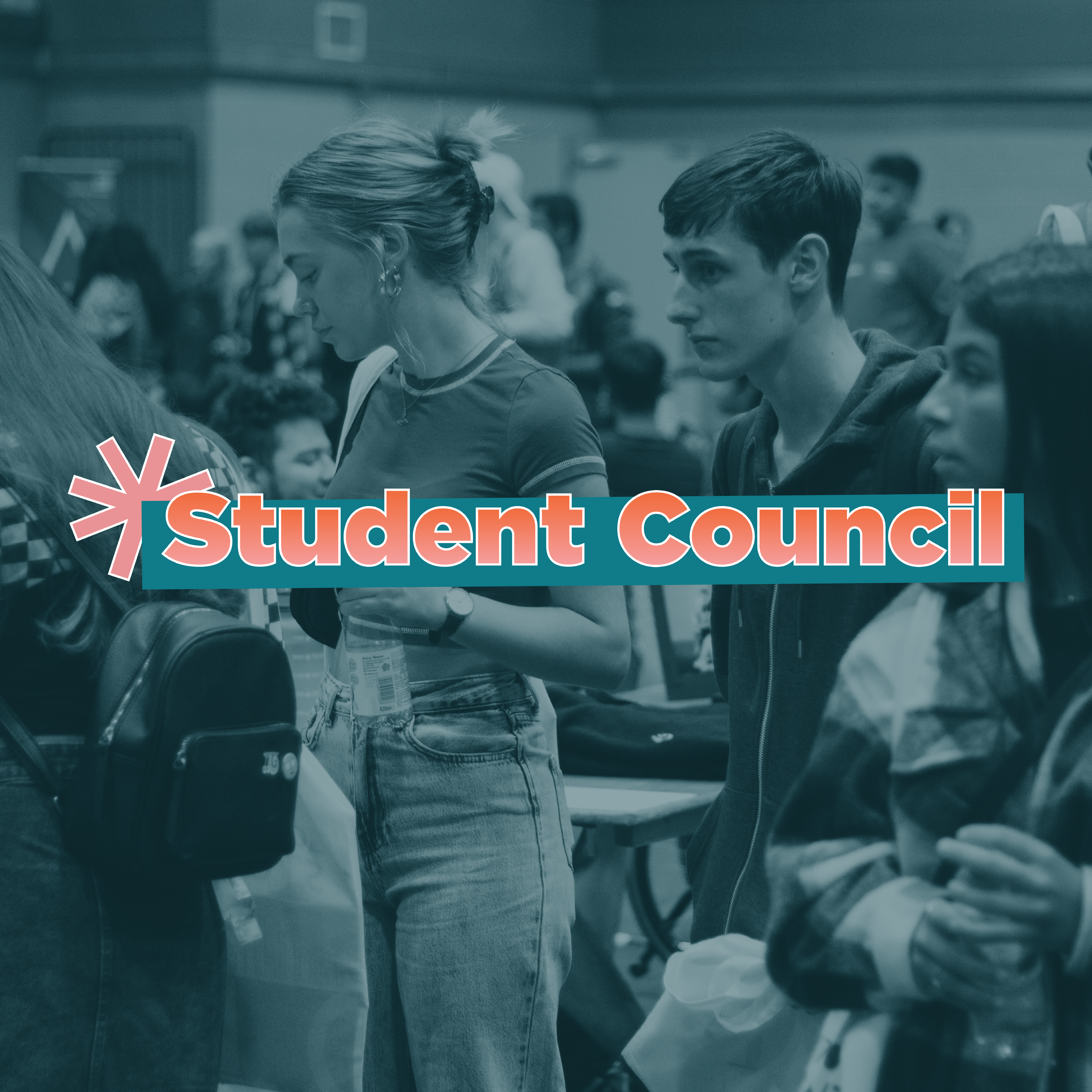 All students are welcome to attend a Student Council meeting to propose and debate motions whilst holding their elected representatives to account.
